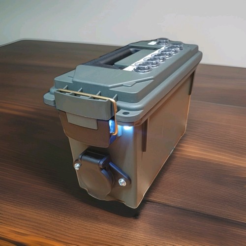 Semi trailer light tester - trailer, box