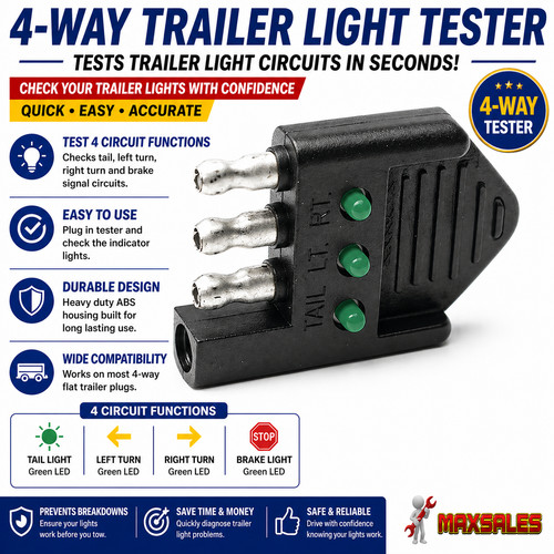 Way trailer light tester - trailer,